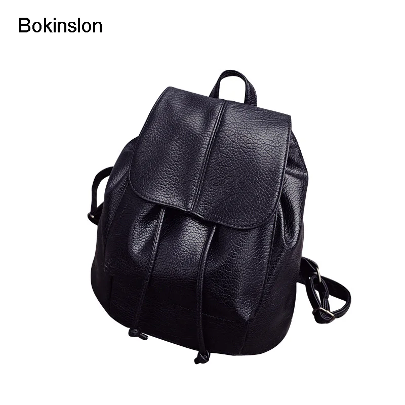 Bokinslon Для женщин рюкзак Популярные Колледж ветер женщина Сумки Мода Корова