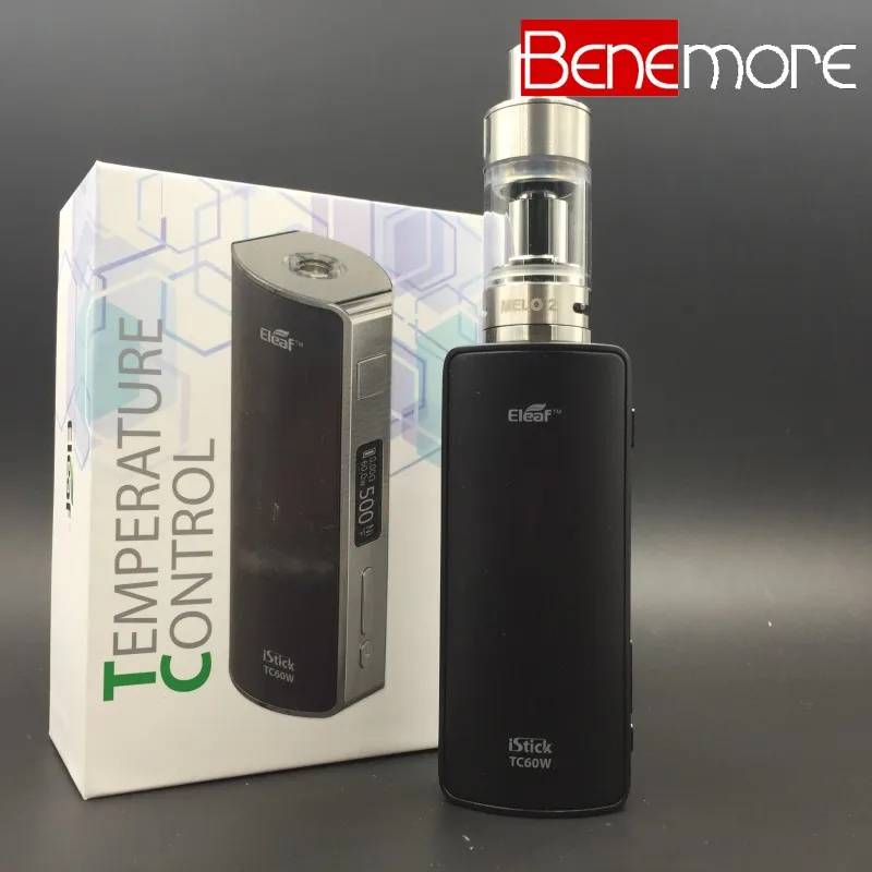 Eleaf istick TC 60 Вт starter kit электронная сигарета моды VAPE поле mod с Melo 2 Танк против eleaf 30 50