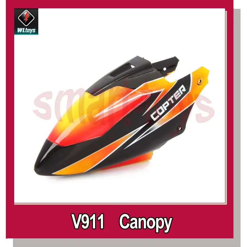 5 шт. v911 голубой красный оранжевый цвет canopyr для WLtoys V911 V911-1 вертолет на