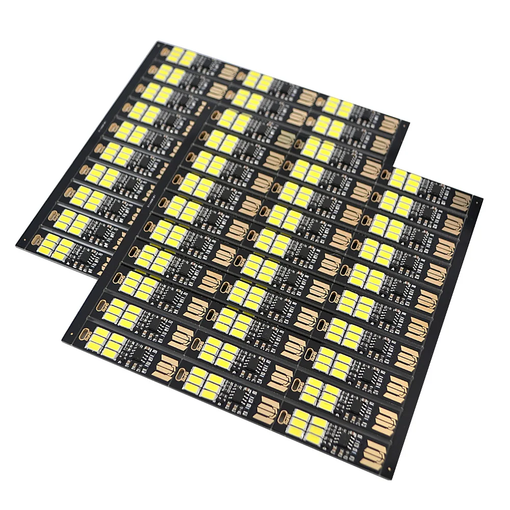 1 шт. Блестящий теплый/холодный белый портативный мини USB мощность 6 LED лампа Вт 5 в