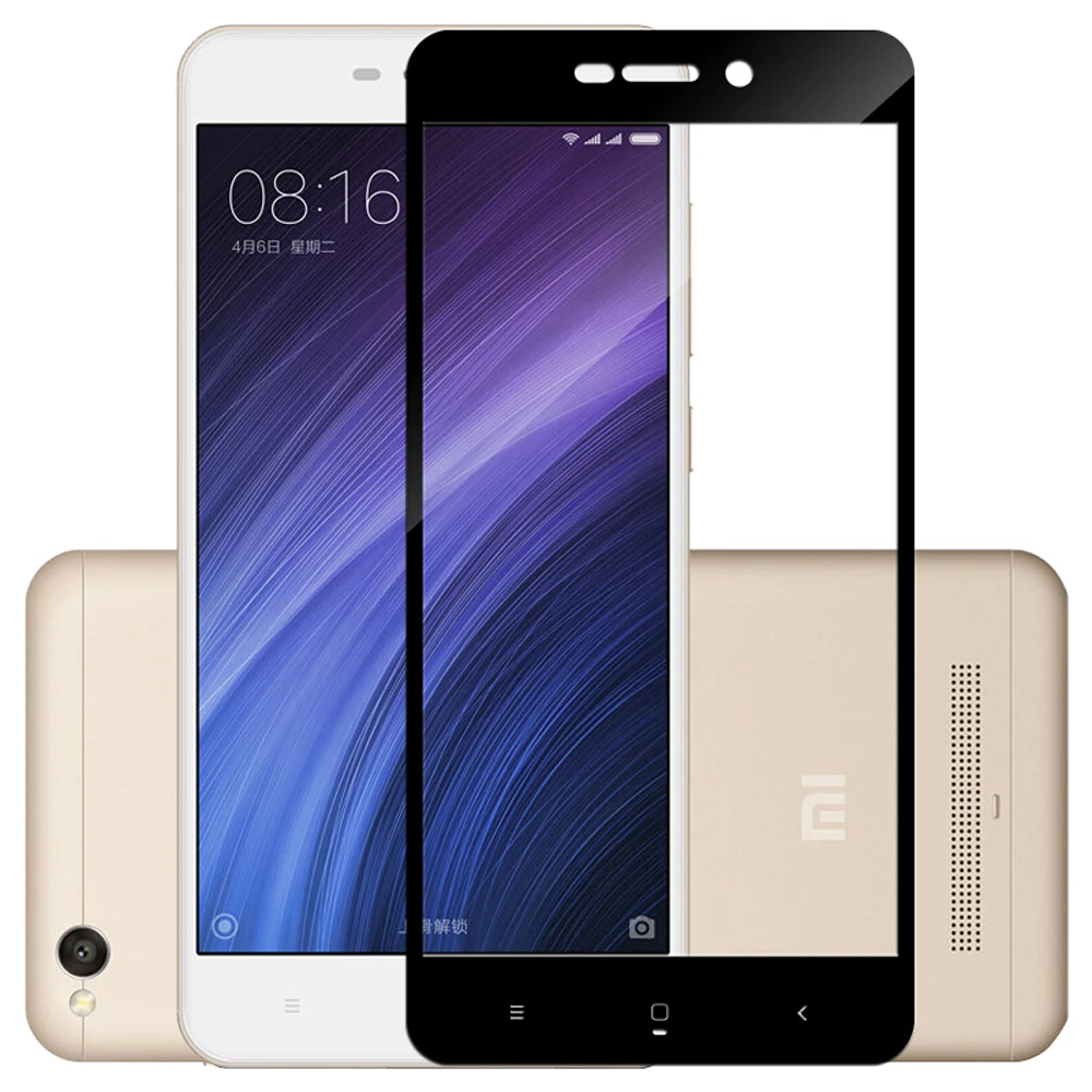 Для Xiaomi Mi 8 lite A1 закаленное стекло для Redmi 4a 5 Plus Note 4x 5a prime защитное полное покрытие