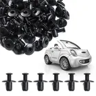 Универсальный автомобильный зажим, пластиковая нажимная заклепка панели, расширительный зажим, винтовая Пряжка, внутренняя отделка автомобиля, 50 шт.