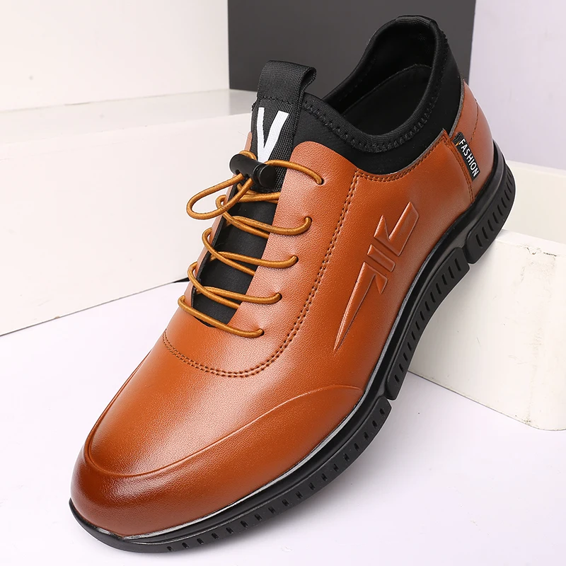 Orange Men Sneakers Misalwa/британский стиль; повседневные мужские лоферы; сезон весна-осень; мужская обувь на плоской подошве со шнуровкой; Zapatos; повседневные мужские кроссовки; es Mocasines - Цвет: Orange Men Sneakers