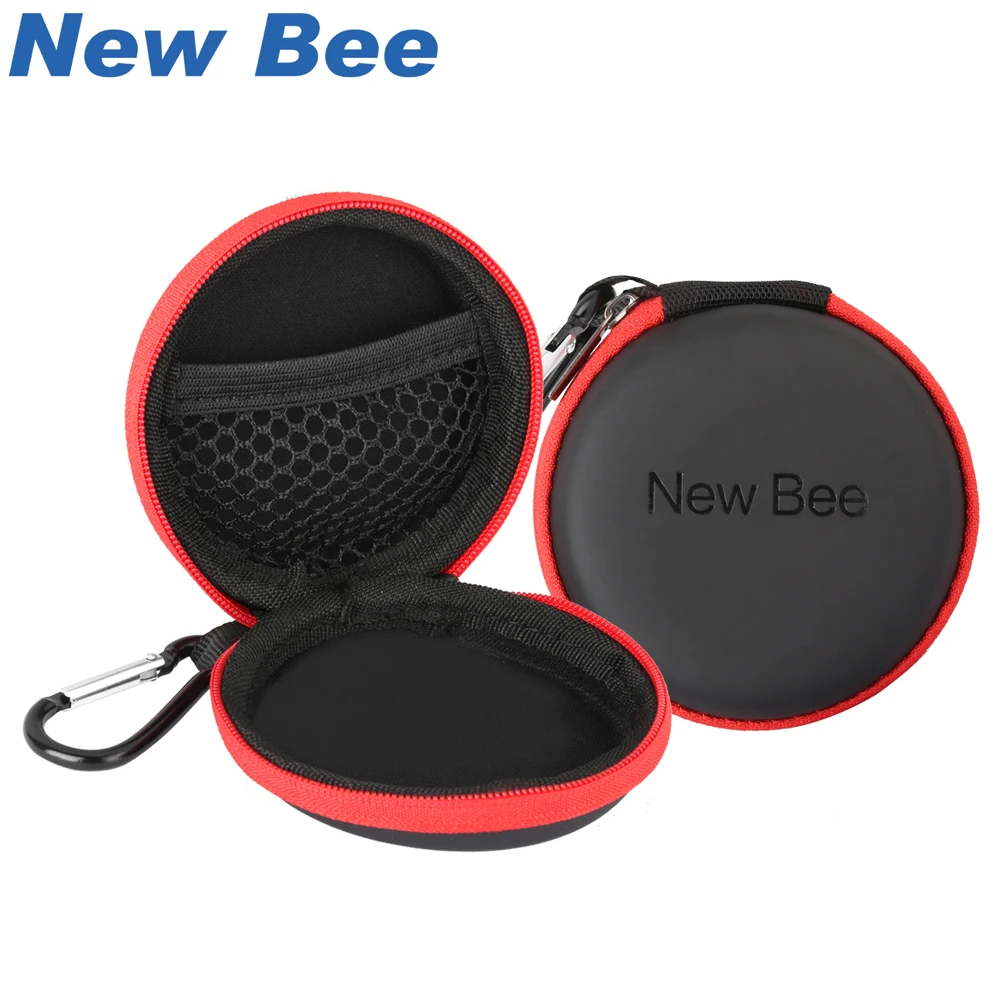 Футляр для наушников Bee сумка для наушников Модная Портативная гарнитура коробка высокого качества PU для Внутриканальные наушники чехол