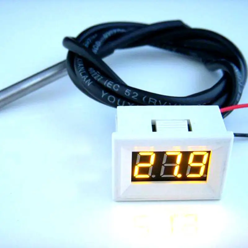 Высокая точность Водонепроницаемый цифровой-55 градусов по Цельсию до 125 Цельсия