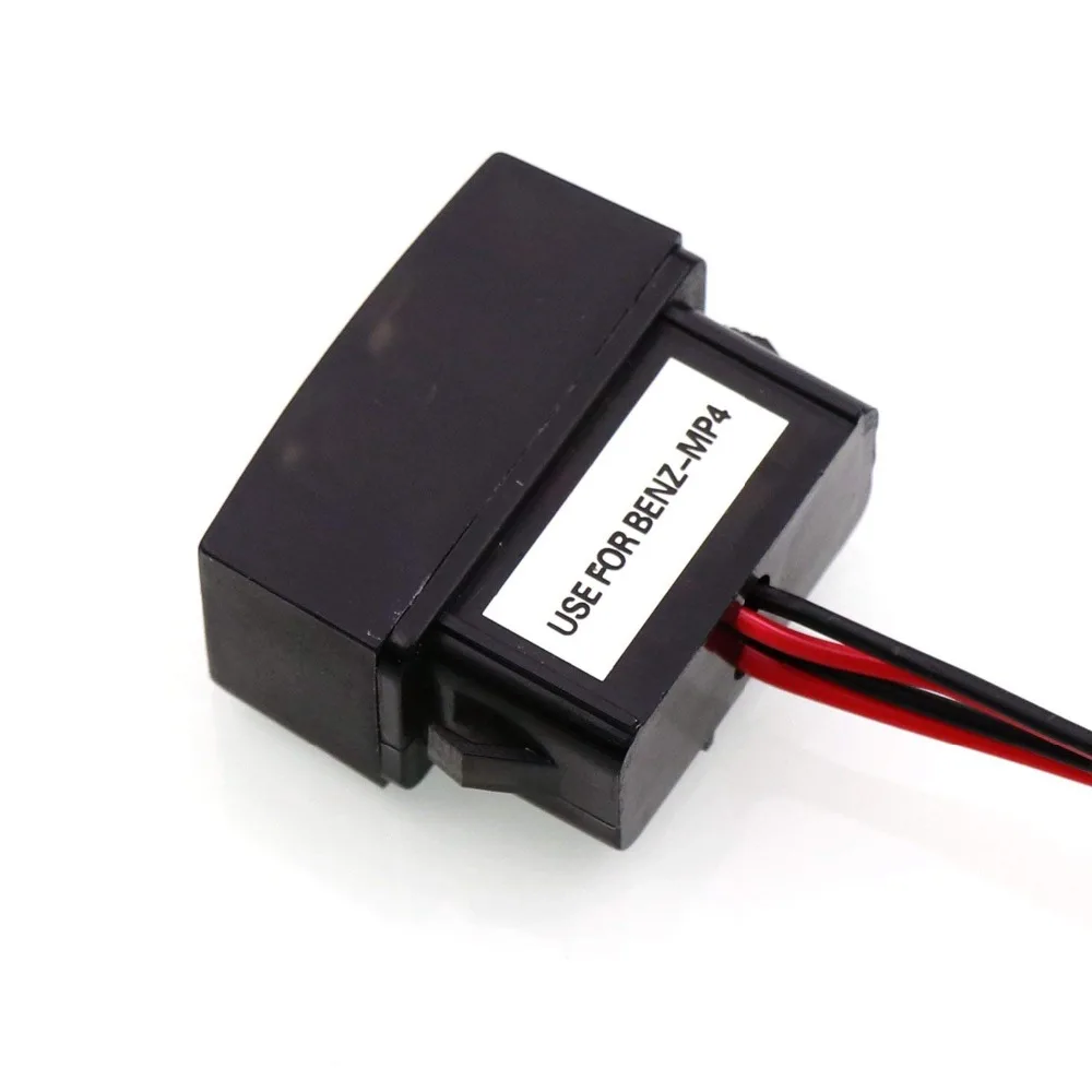 Устройство для автомобиля с двумя портами USB Зарядное устройство 5V 2.1A/2.1A Dual USB Мощность разъем для смартфон Ipad Iphone Применение для Mercedes Benz
