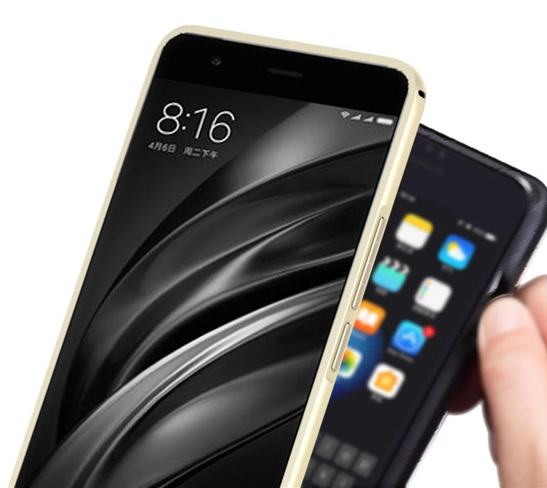 6000 мАч для xiaomi mi6, чехол для аккумулятора, металлическая рамка, запасная батарея, чехол для зарядного устройства, чехол, внешний аккумулятор для xiaomi mi6 6, чехол для аккумулятора
