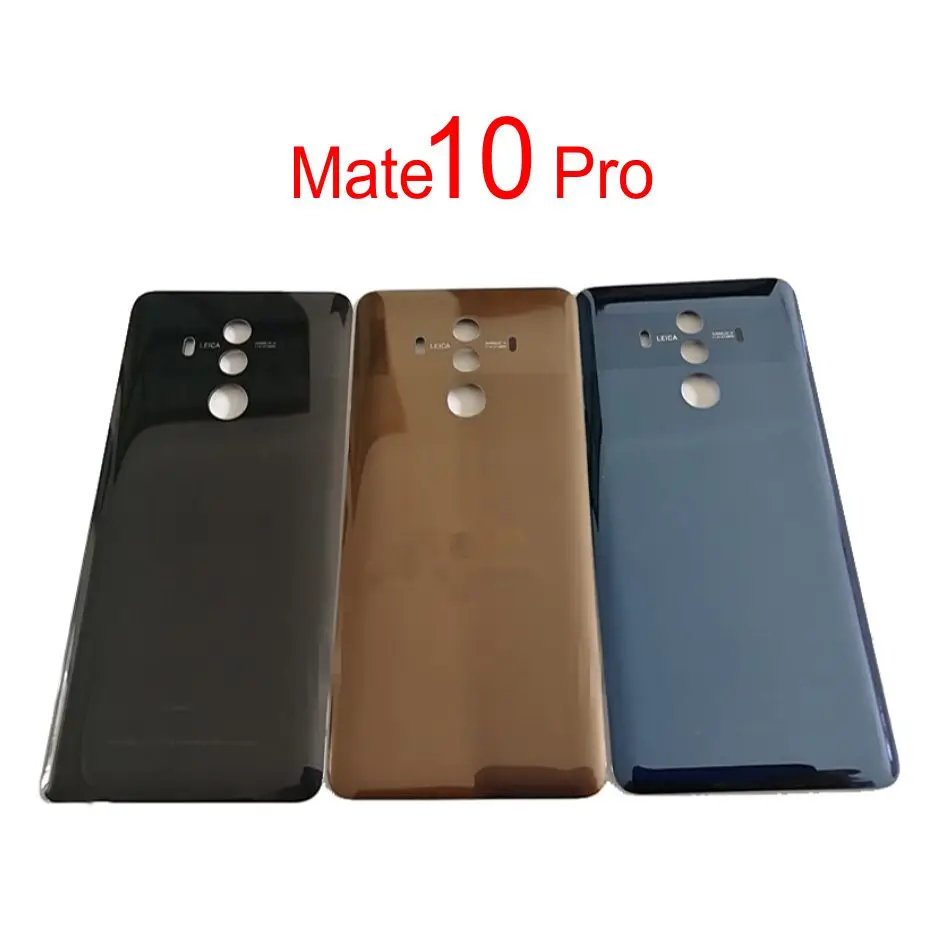 Для HUAWEI mate 10 Стеклянная Крышка батарейного отсека задняя крышка корпуса для Huawei