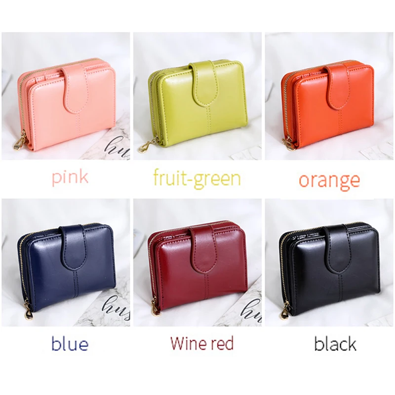 Top Quality Wallet Women Fashion Purse Female Leather Pu Multifunction Small Money Bag Coin Pocket Case | Багаж и сумки