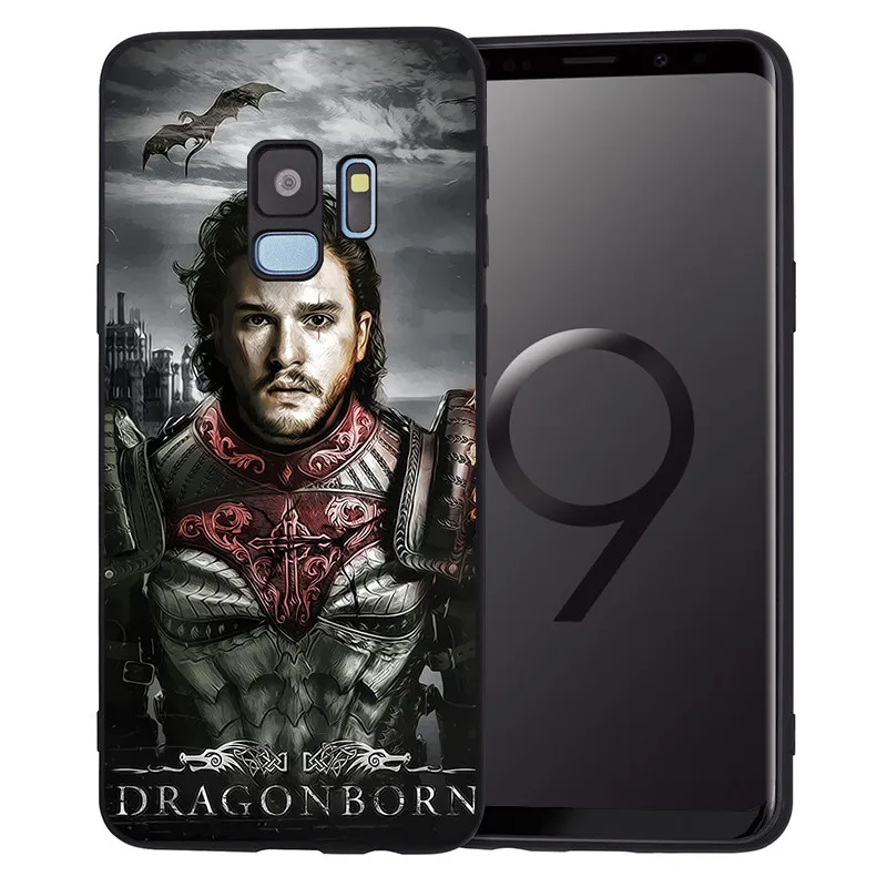 Игра Престолов Дейенерис Дракон Джон для samsung Galaxy S6 S7 Edge S8 S9 S10 Plus Lite Note 8 9 чехол для телефона Coque Etui Funda