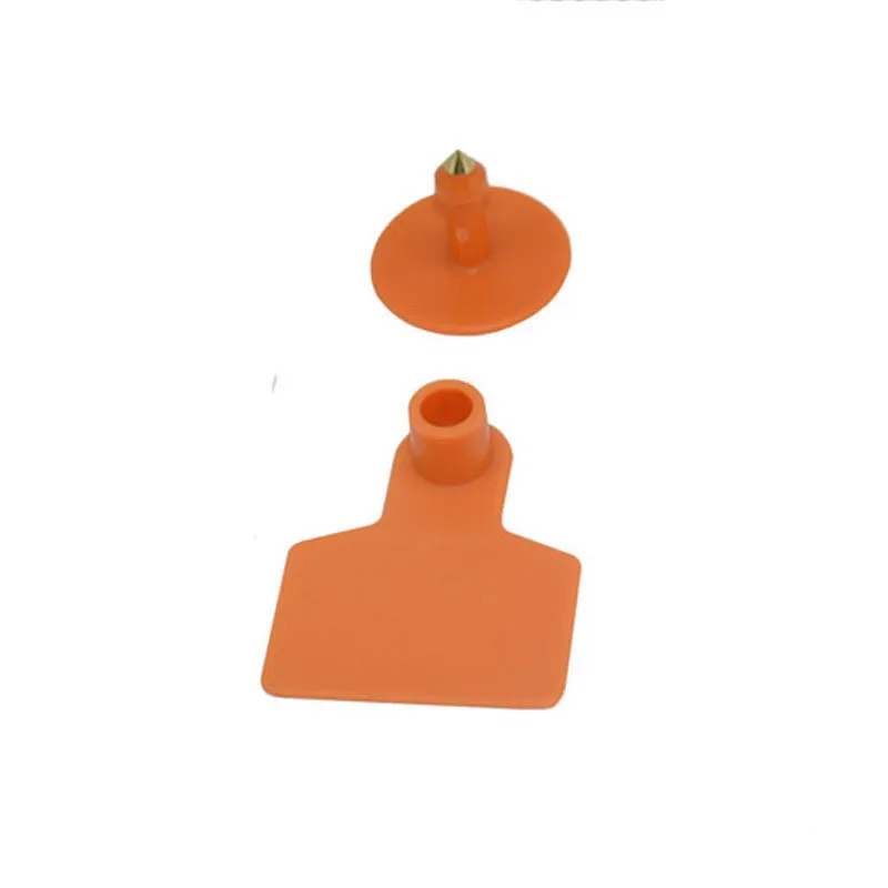 100 комплектов Ушные бирки с животными без слов ушные знаки Идентификация