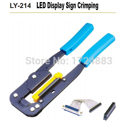LED Display Sign Crimping Tool Usage for Making Hub Flat Cable IDC Connector Onto The Ribbon | Инструменты