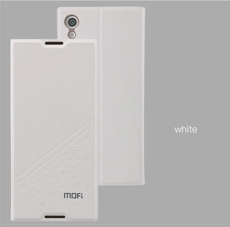 Чехол Mofi для sony Xperia XA1, роскошный кожаный чехол-книжка с подставкой, Стильный чехол-книжка для Xperia XA1, Ультра чехол