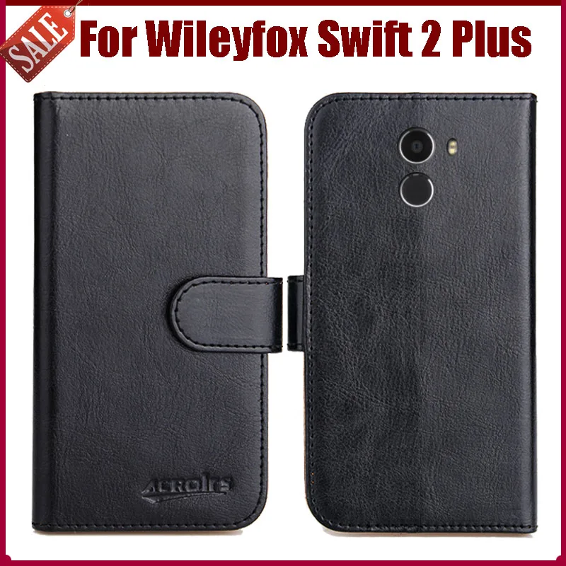 

Чехол Wileyfox Swift 2 Plus, 6 цветов, высококачественный кожаный защитный чехол-книжка для телефона Wileyfox Swift 2 Plus, чехол