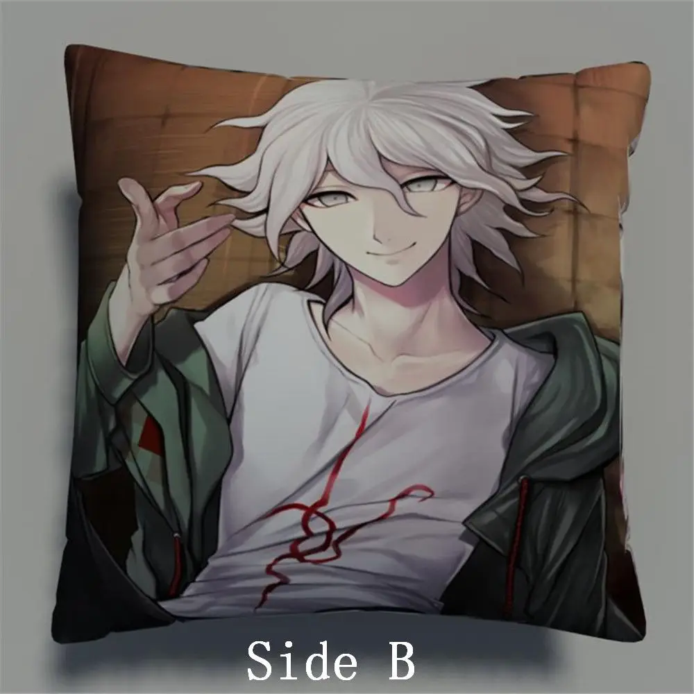 Новые двухсторонние наволочки Super Danganronpa V2 Nagito Komaeda с аниме обнимающая Подушка