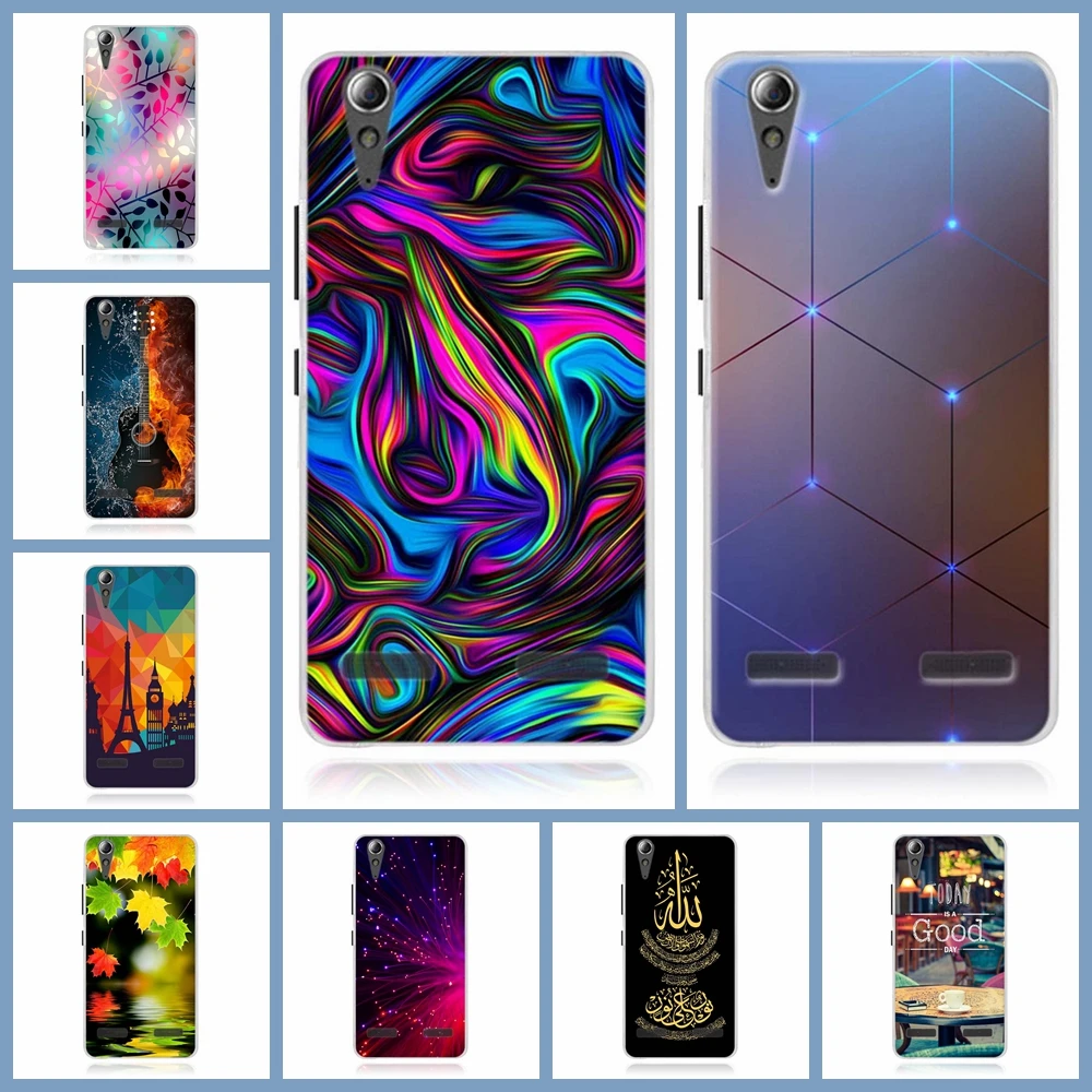 Роскошный качественный чехол для телефона из мягкого ТПУ с рисунком сумки Lenovo A6000