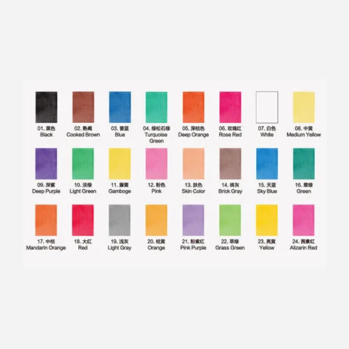24 Colors Профессиональная водная Цвета товары для рукоделия сплошной набор акварельных красок 12/18/24/36/48 Цвета Портативный кисть для рисования арт-арта - Цвет: 24 Colors