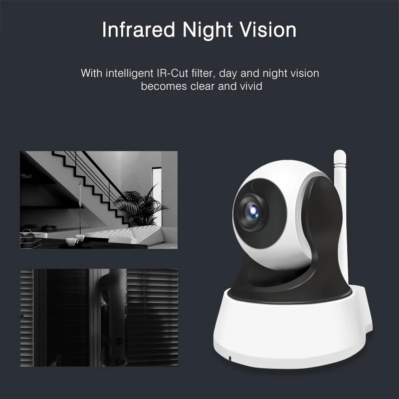 Ip камера видеонаблюдения WiFi HD 1080 P безопасность Wi Fi PTZ беспроводная домашняя P2P