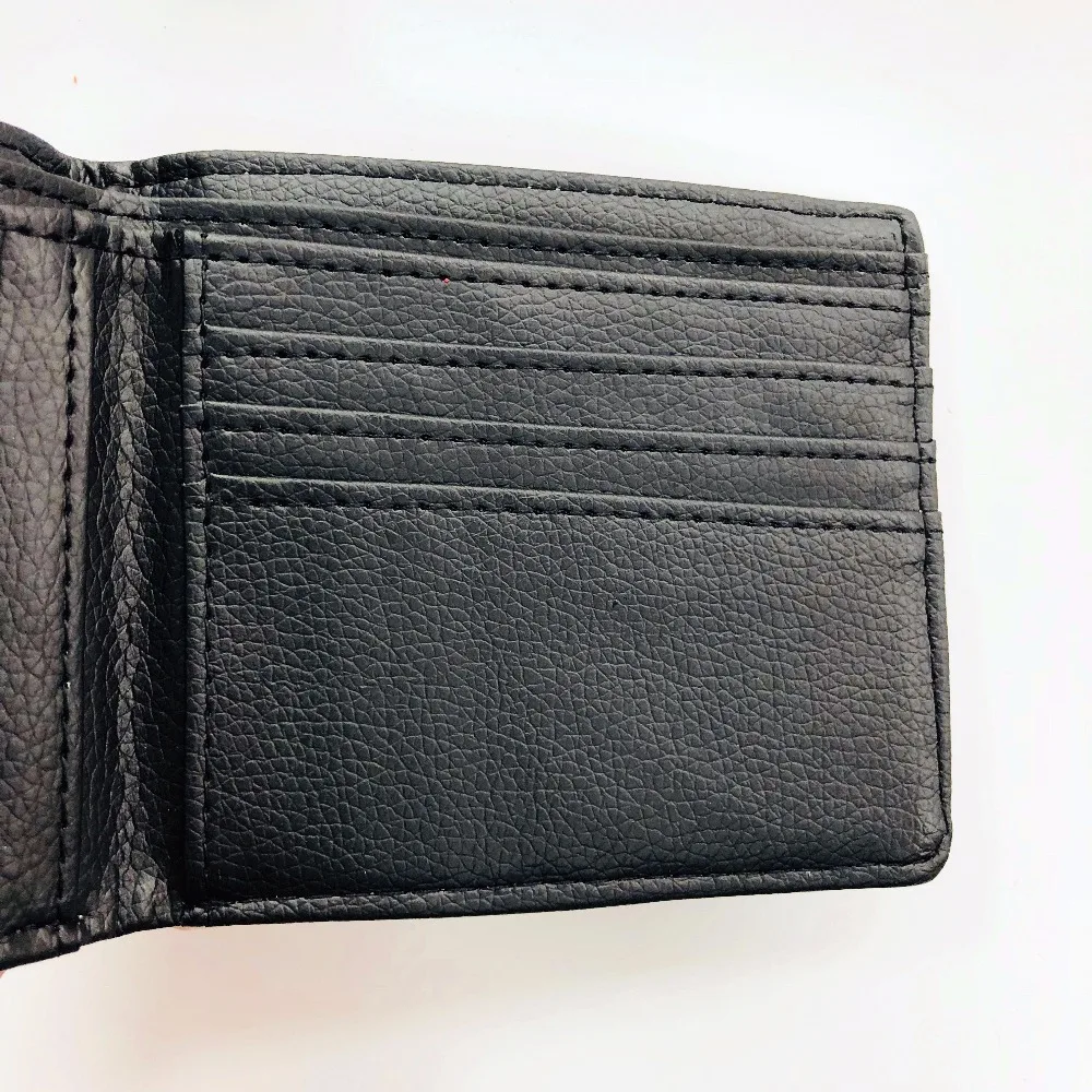 Лидер продаж комиксов веселый кошелек короткие Искусственная кожа bi-fold