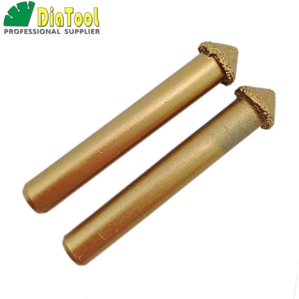 SHDIATOOL 2pk 3D ЧПУ вакуумный Паяные алмазного Гравировка насадки для камень 90