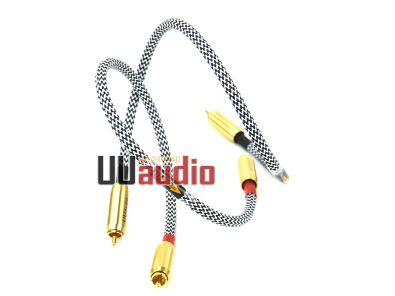 1 пара высококачественный кабель RCA Canare 4N OFC профессиональный аудиосигнала 0 2 5