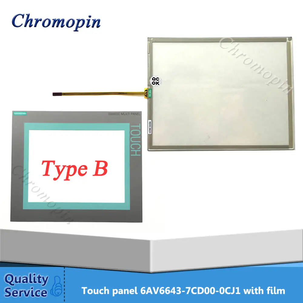 6AV6643-7CD00-0CJ1 сенсорный экран 6AV6 643-7CD00-0CJ1 стекло с защитной пленкой для MP277 10 ремонт