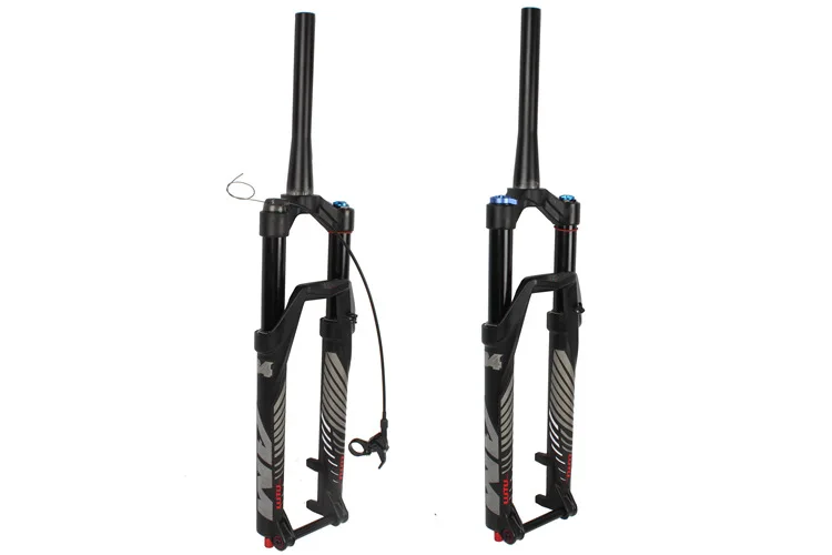 26/27. 5/29 дюймов горный велосипед вилка MTB Bicycle140mm Путешествия 15 мм через ось коническая вилка