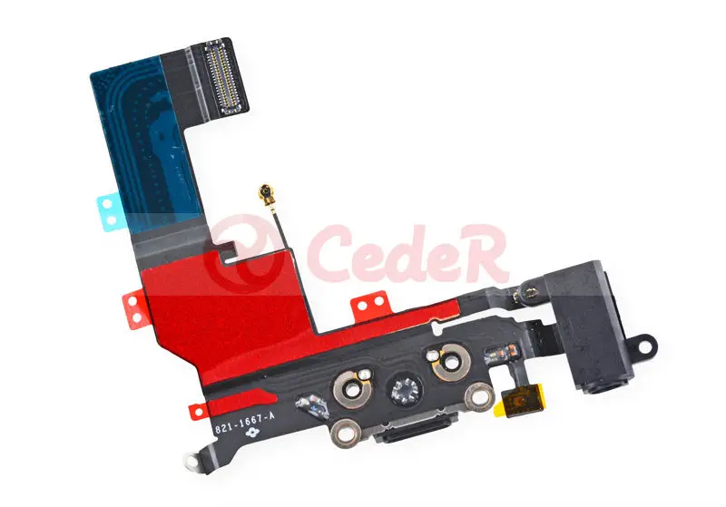 Для iphone 5S зарядки Порты и разъёмы a1528 a1530 a1533 зарядка через USB док + наушники Jack Flex