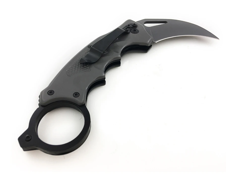 Складной охотничий нож BGT DA93 Karambit 5Cr15Mov стальные ручки тактические походные