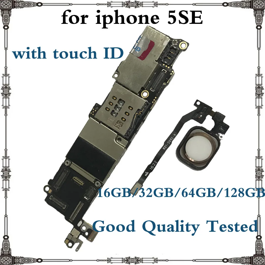 Оригинальная материнская плата для iphone SE 16 ГБ 32 64 Гб чистая iCloud разблокированная