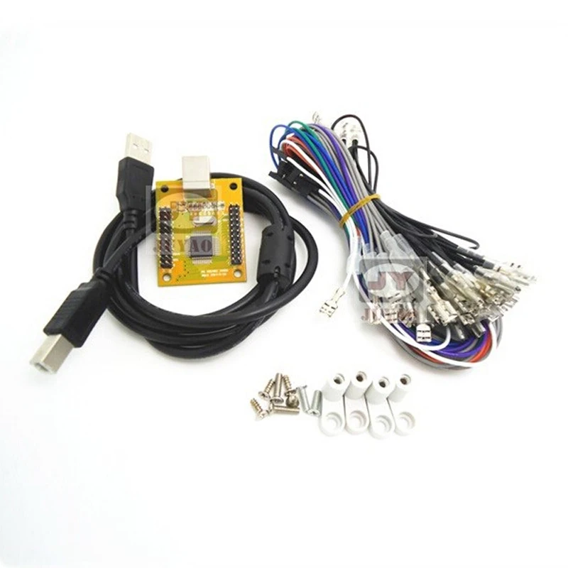 Arcade PC PS/3 game joystick and button DIY parts with 2 players USB interface controller for MAME | Спорт и развлечения
