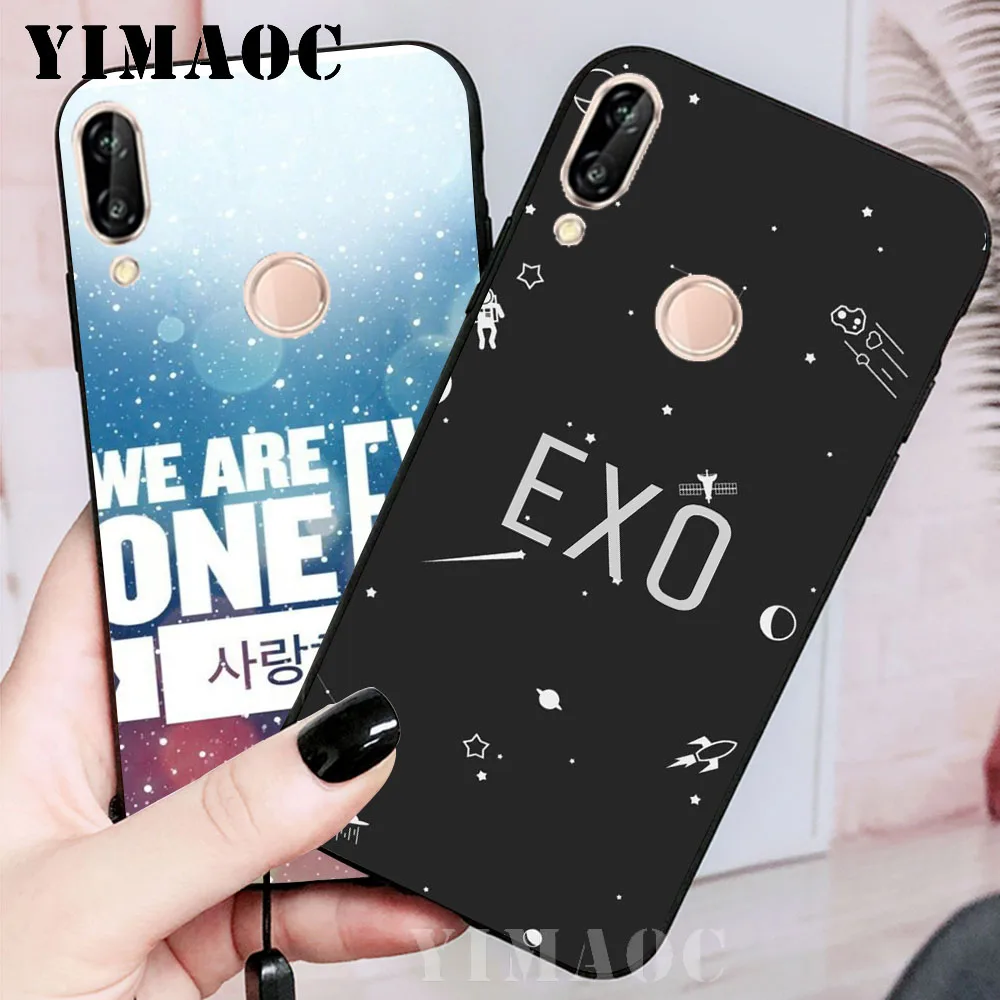 YIMAOC We Are One EXO Soft Case for Huawei Honor Note 10 9 Lite 8C 8X 8 7X 7A 3GB Pro 7C 6A |