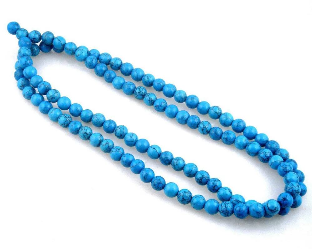 

0109 Tibetan Buddhist Turquoise Prayer Beads amulet Necklace