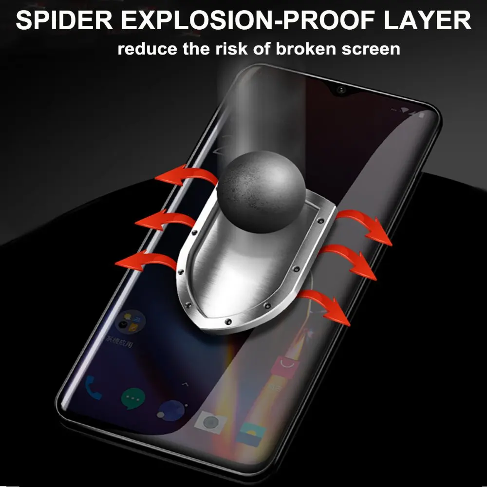 3D мягкая Гидрогелевая пленка для Oneplus 7 7Pro Nano Защитная переднего экрана Pro 1 + 7pro