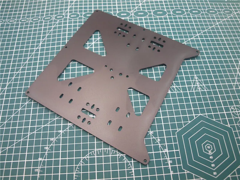 Anycubic MEGA i3/Prusa i3 3D принтер черный анодированный алюминиевый Y каретка жесткая