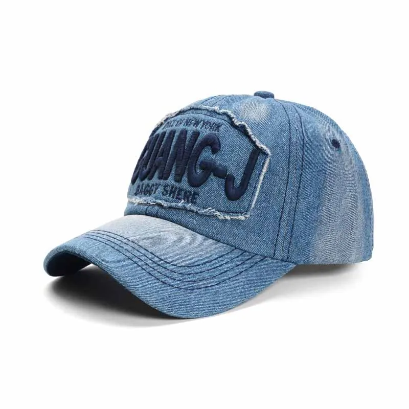 FZ1 Multicolor embroidery alphabet baseball caps Adjustable casual cowboy hat Outdoor sports sunscreen climbing cap sale | Аксессуары