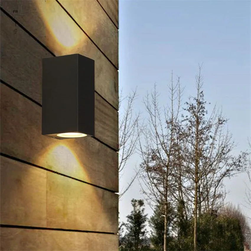 Cube COB LED Наружное/Внутреннее освещение Настенный светильник Современный IP65