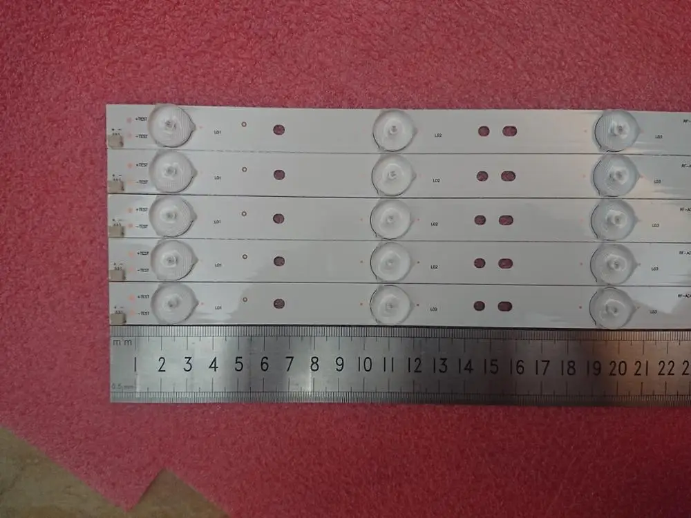 Новинка 10 шт. светодиодный подсветка полосы для 49D1000 49C1000 850095046 LB-C490F13-E2-L-G1-SE2