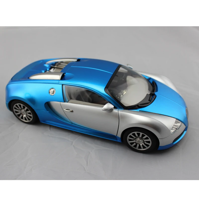 Blue Высокое качество Ультра реалистичные Bugatti модель автомобиля Bluetooth колонки FM радио USB TF карты музыкальный плеер малыш подарки игрушки Soundbox - Цвет: Blue