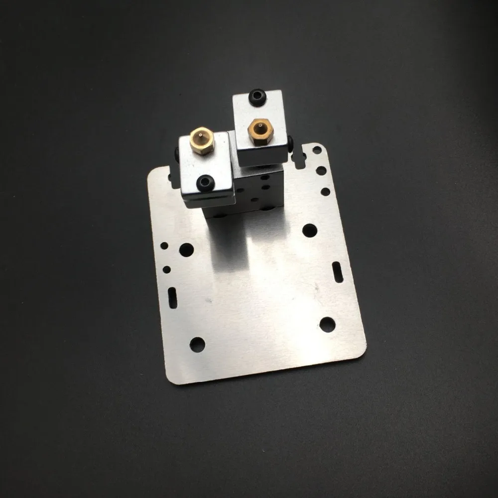 Алюминиевая FLSUN Prusa X двойная каретка печатающая головка для обновления Запчасти