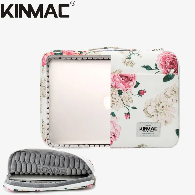 Ударопрочная брендовая сумка для ноутбука Kinmac 12 13 14 15 6 дюймов Сумка с розовым