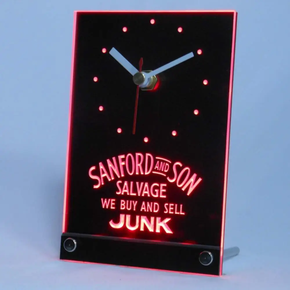 Tnc0235 Санфорд и сын Купить Продать мусорный стол 3D светодиодные часы|3d led clock|3d