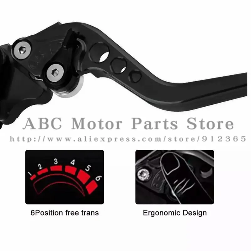 

Universal CNC 22mm Motorcycle Brake Clutch Levers Master Cylinder Reservoir Set For Honda Suzuki Kawasaki Yamaha D10