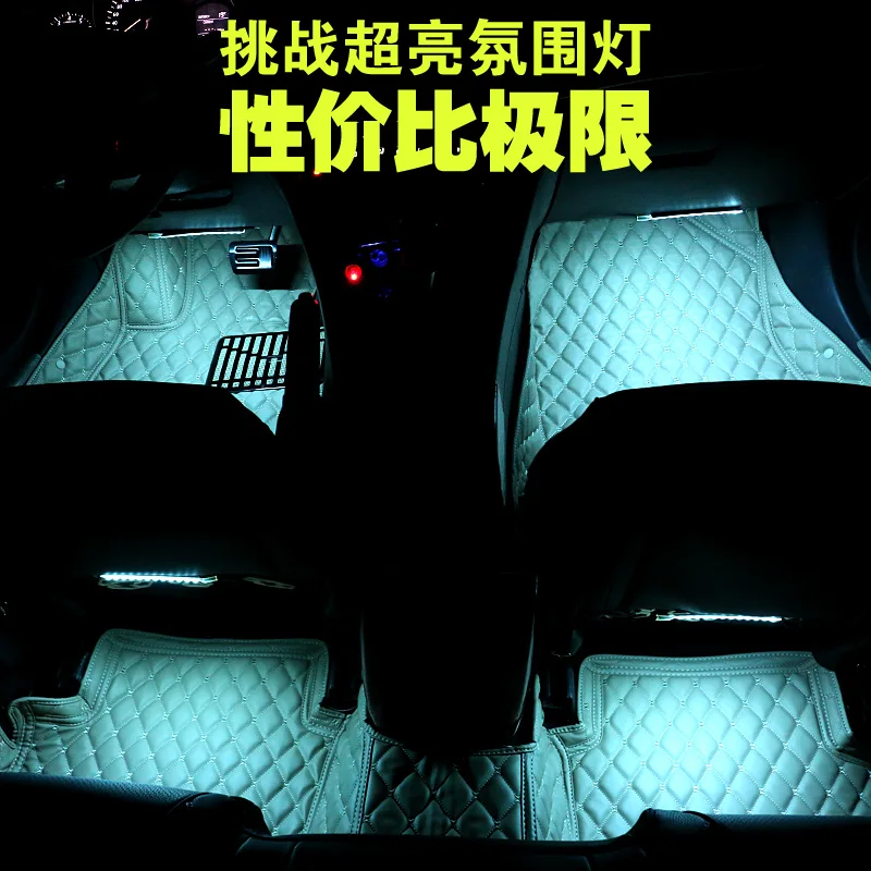 

Interior Car LED Neon Lamp For Honda Civic Hyundai Solaris Accessories For Honda Civic CR-V Accord Fit Z2AF079