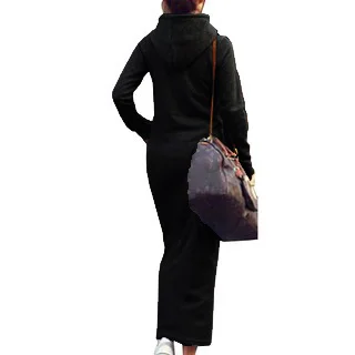 Модная женская Повседневная Толстовка с длинным рукавом теплый спортивный