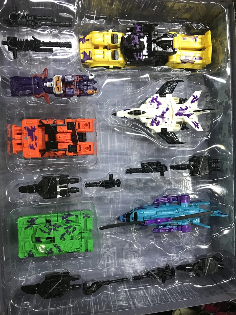 Lensple трансформер 6 в 1 KO новый дизайн Bruticus и Shockwave коллекция роботов экшн Фигурки