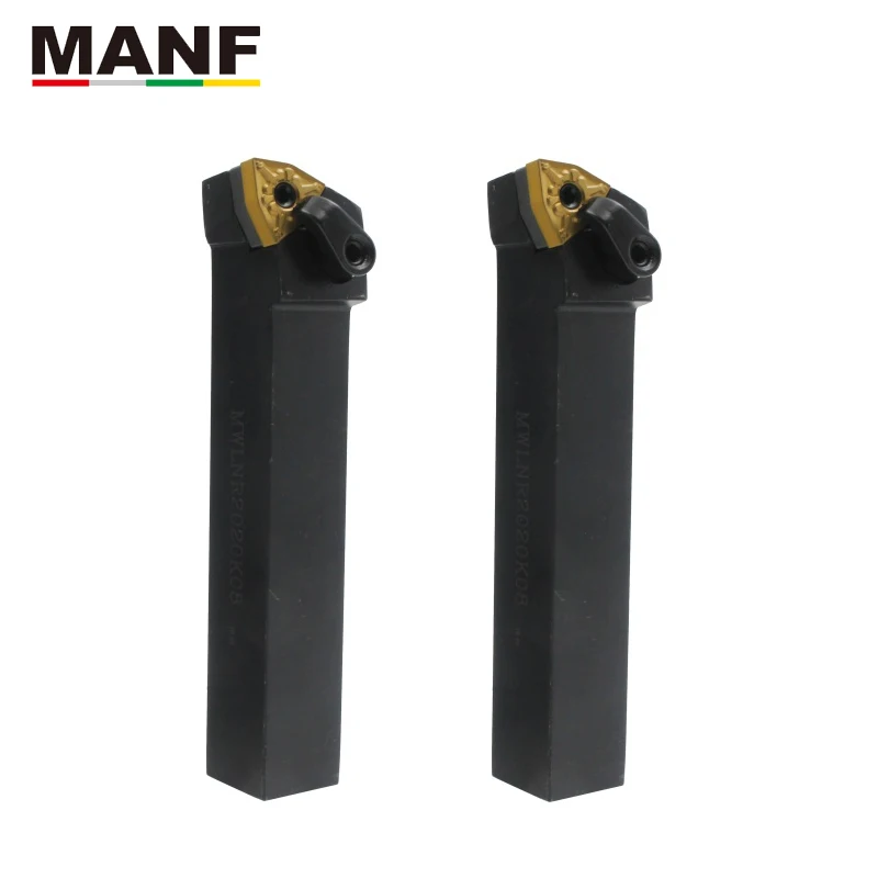 MANF MWLNR-2525M08 16 мм 25 мм Внешние твердосплавные вставки поворотные инструменты держатели токарный станок с ЧПУ резка обработка расточные держатели инструментов токарный станок по металлу