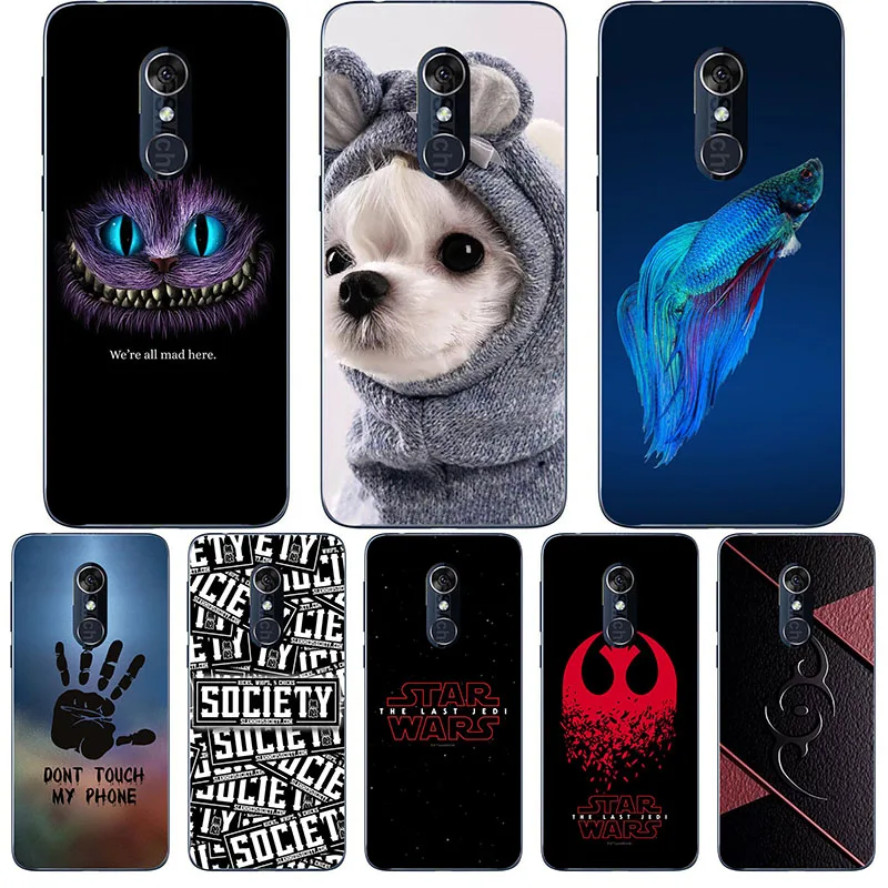 Милый Модный цветочный чехол для Alcatel 1X 2019 5008Y 5 дюймов чехлы с рисунком мягкий из