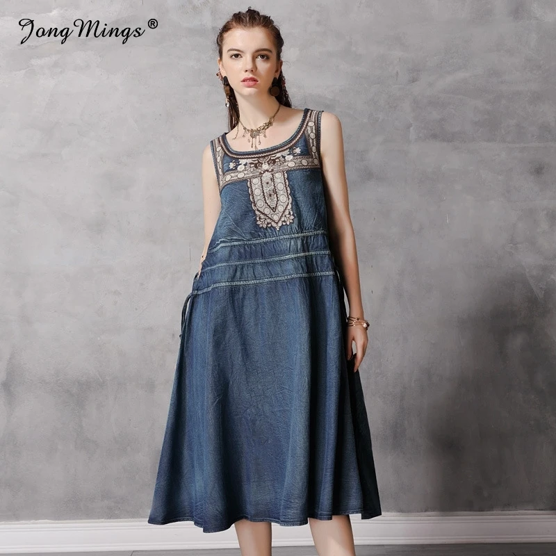 Оригинальное женское платье 2019 летняя одежда жилет без рукавов винтажное