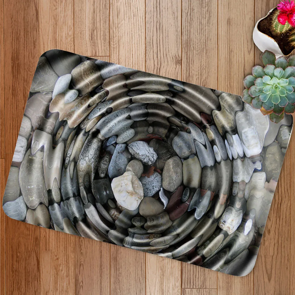 Коврик для ванной комнаты напольный коврик ног 40X60 J0619|Коврики ванной| |